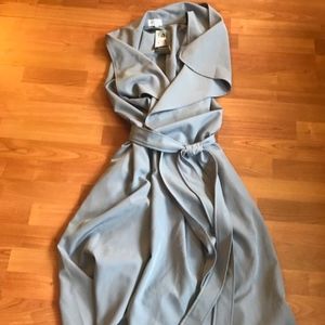 Blue/Grey Chicest of Them All Long Vest